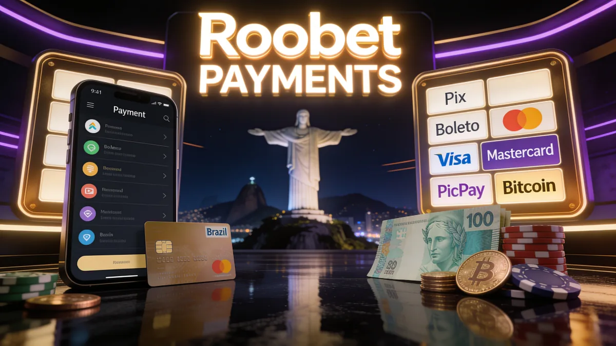 Bônus de boas-vindas Roobet para jogadores no Brasil